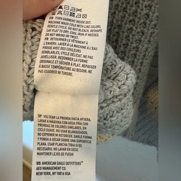 American eagle Gray Women's Sweater size M - Picture 6 of 8